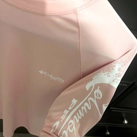 Long Sleeve Omni Shade Colombia long sleeve shirt pink rose gold color sunshirt - Picture 4 of 4